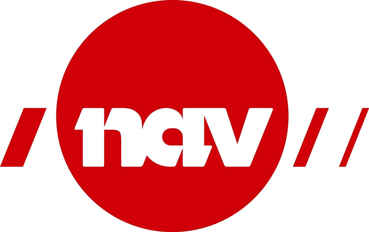 logoen til nav i rødt og hvitt. - Klikk for stort bilde